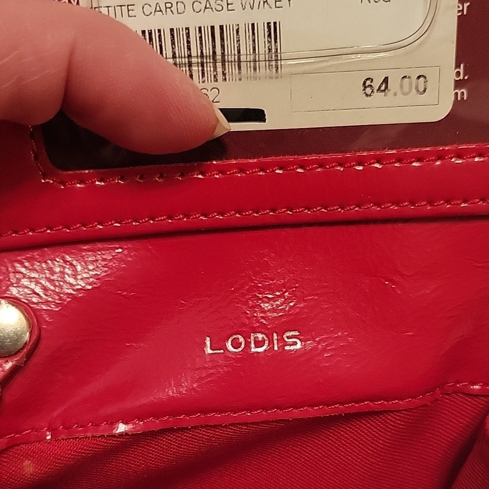 Lodis Red Women's Wallet - Picture 5 of 7